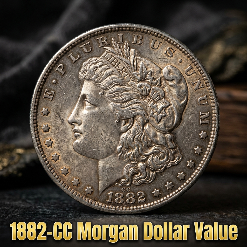 1882-CC Morgan Dollar Value Guide What Is This Carson City Coin Worth Today