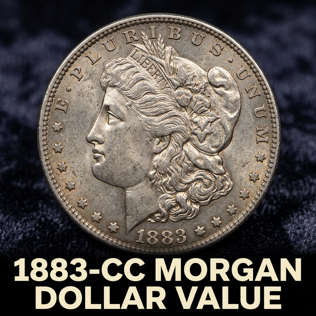 1883-CC Morgan Dollar Value What Is This Carson City Silver Dollar Worth Today