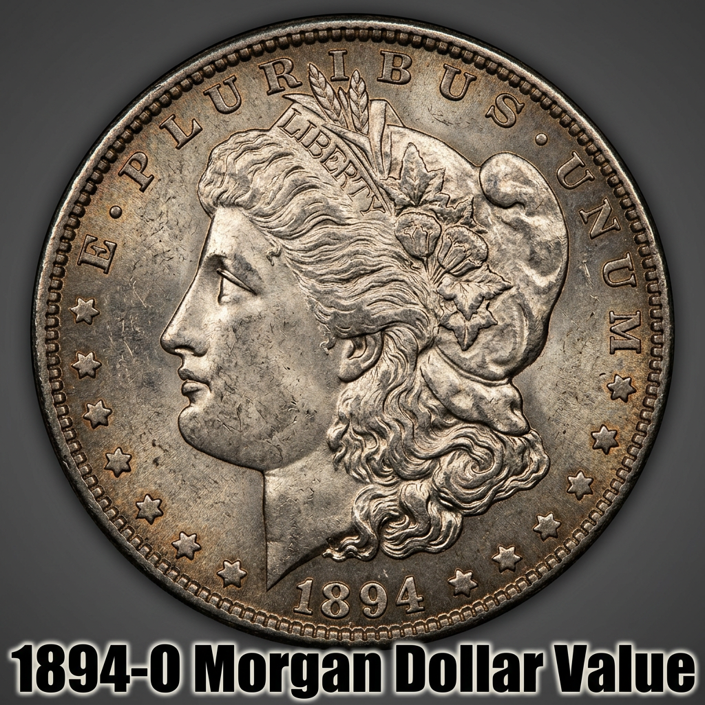 1894 O Morgan Silver Dollar Values and Important Price Guide for Collectors