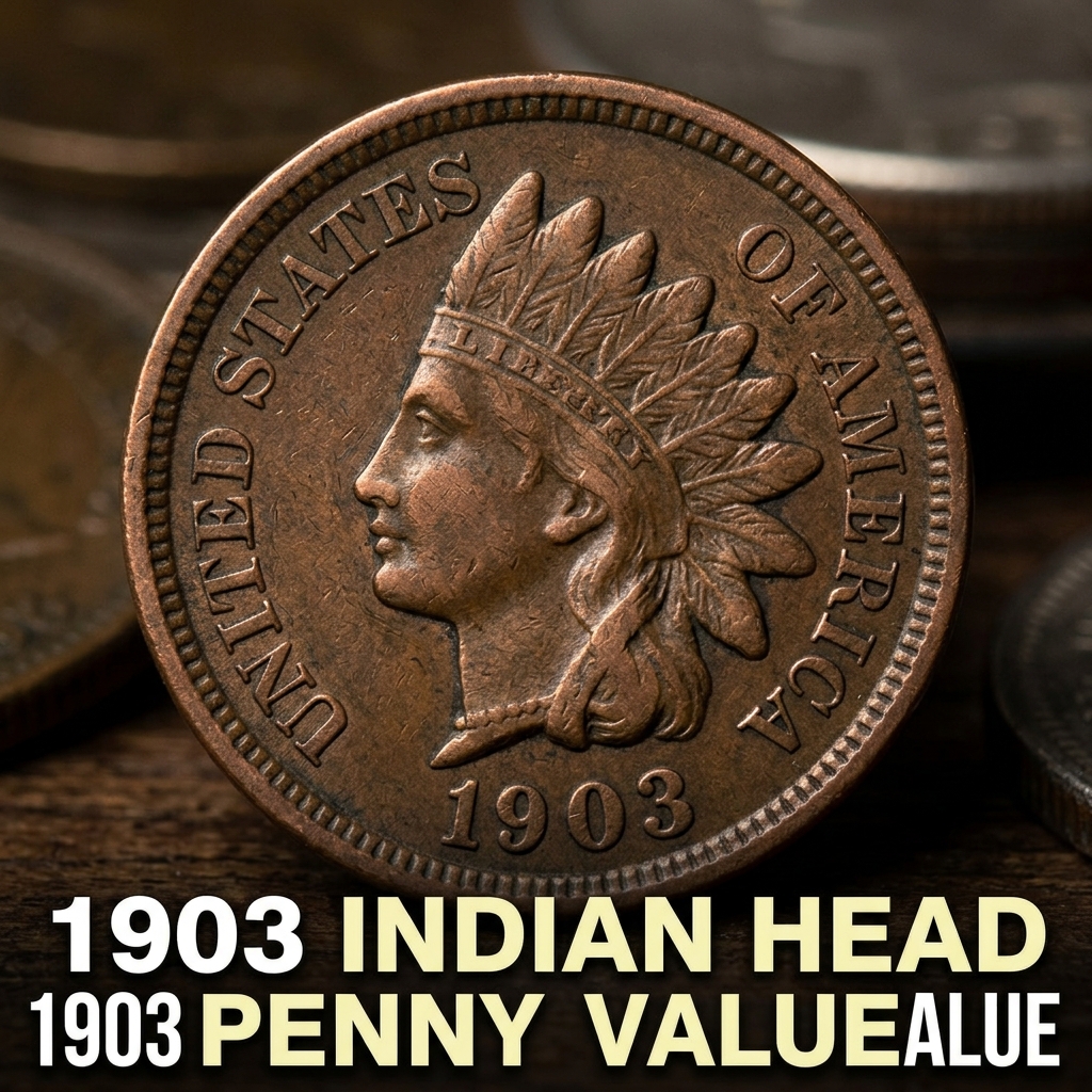 1903 Indian Head Penny Worth and Value Guide for Collectors