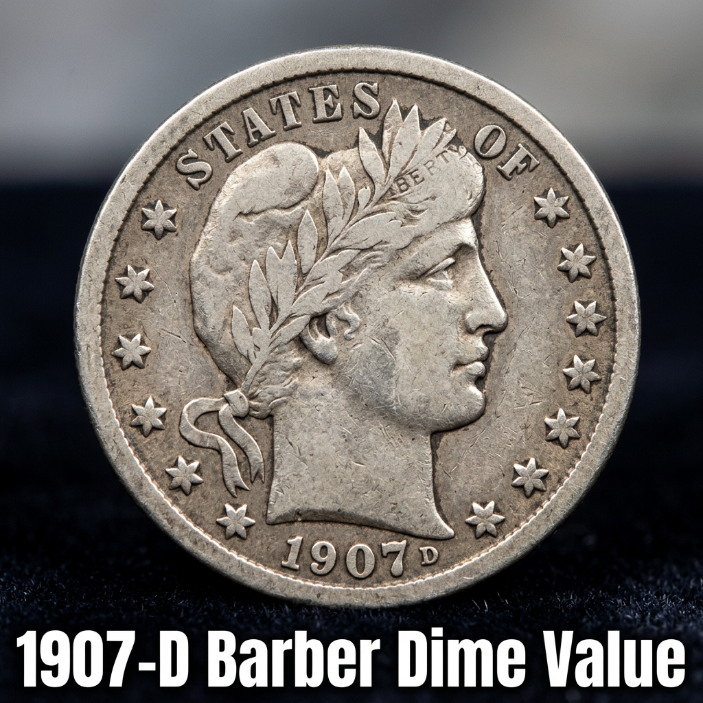 1907-D Barber Dime Value What It's Worth and Why Collectors Care