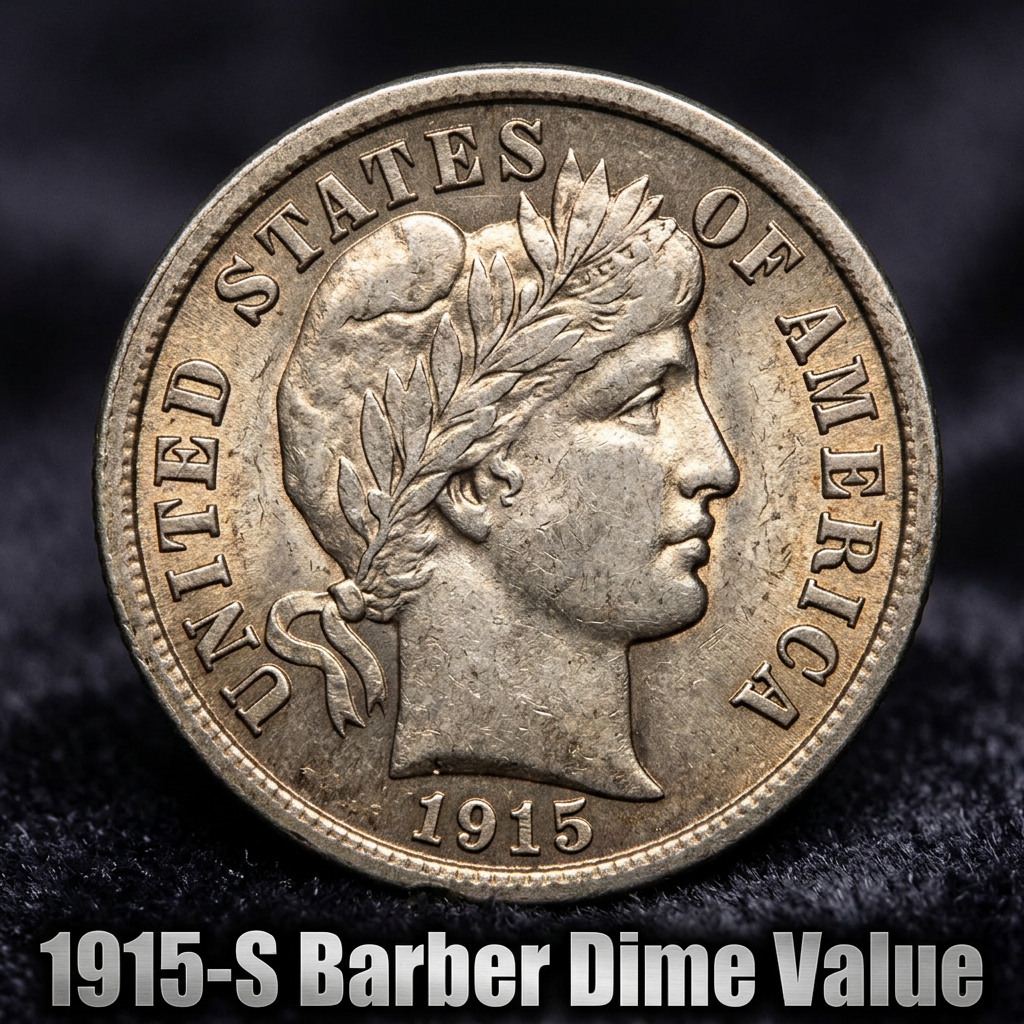 1915-S Barber Dime Value What Its Worth and Why Collectors Care