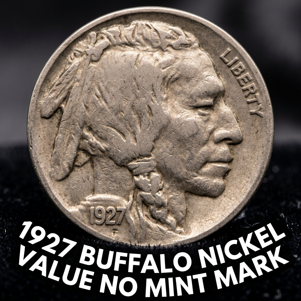 1927 Buffalo Nickel Value Guidelines for Coins with No Mint Mark