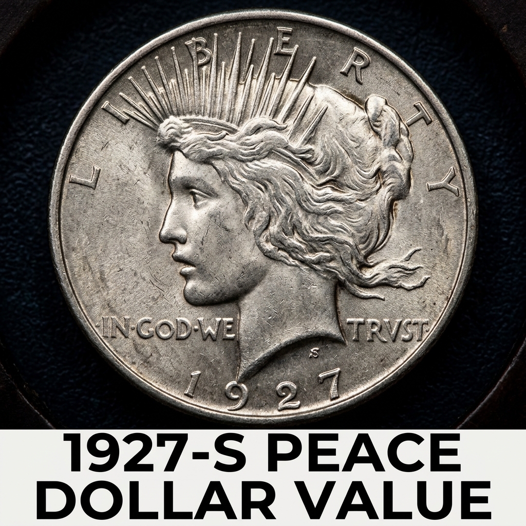 1927 S Peace Dollar Value and Price Guide for Collectors