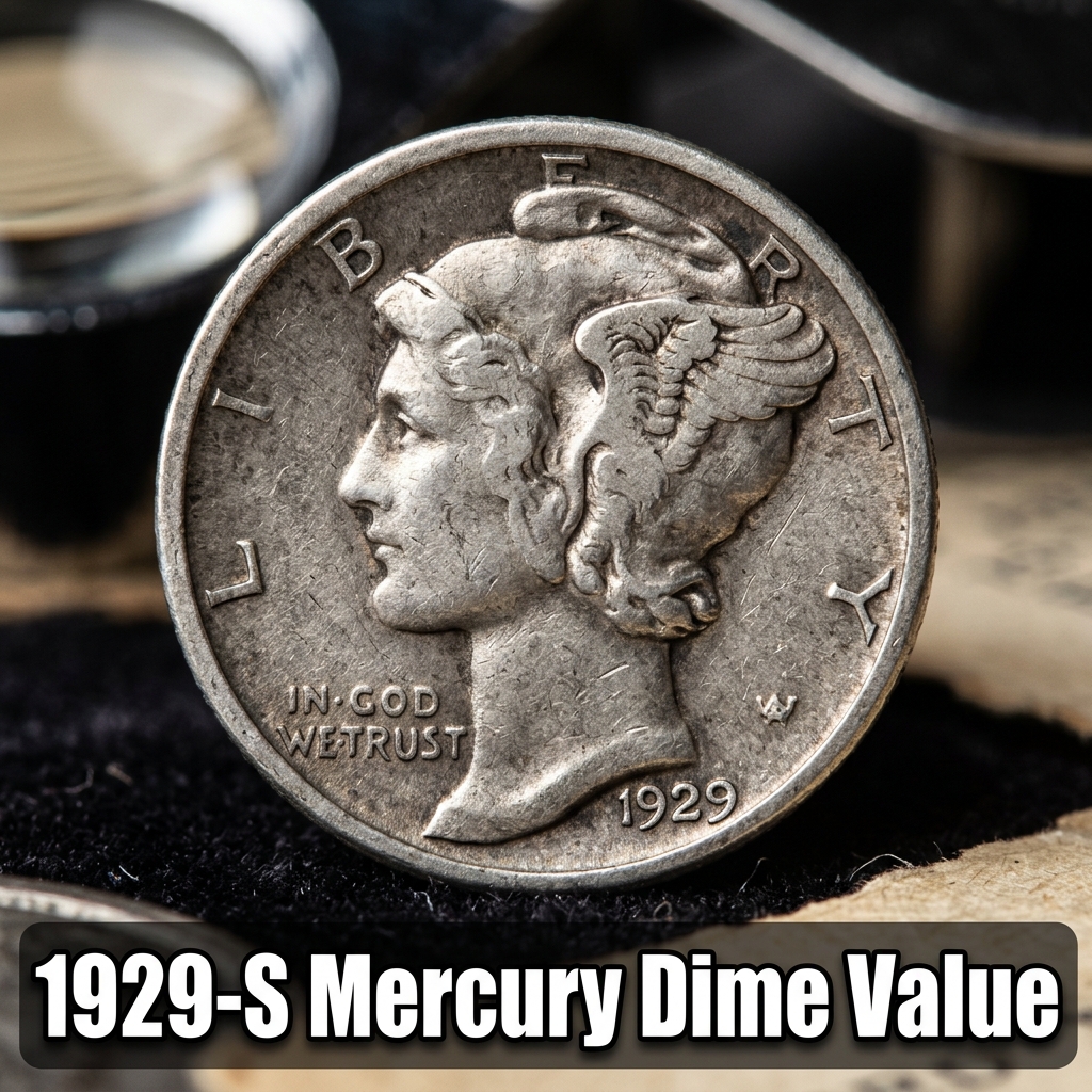 1929 S Mercury Dime Value and Pricing Guide for Collectors