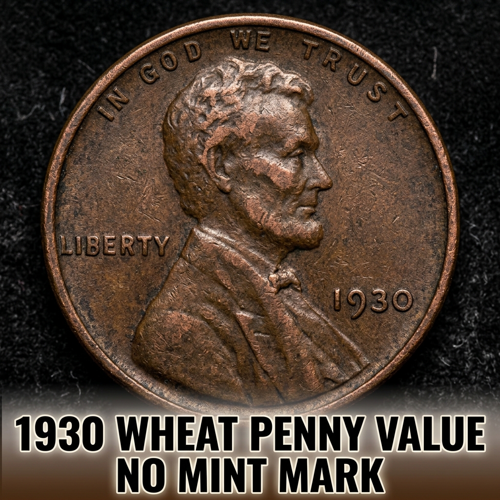 1930 Wheat Penny Value No Mint Mark and How Much It Is Worth Today