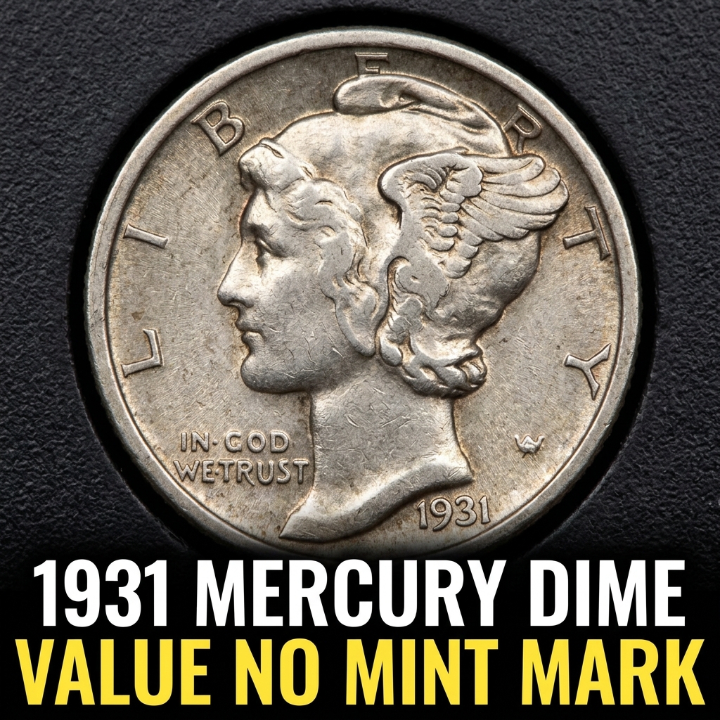 1931 Mercury Dime Value Guide for Coins with No Mint Mark