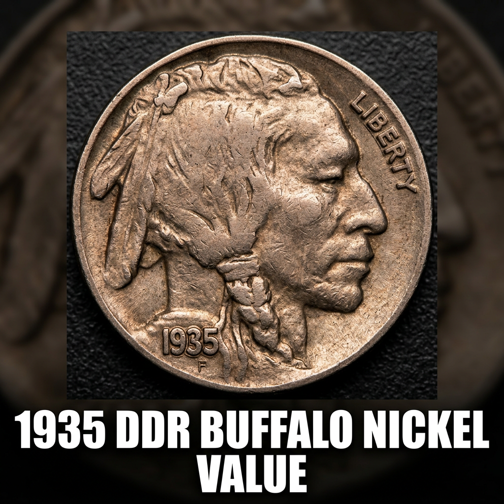 1935 DDR Buffalo Nickel Value Guide and Rarity Explained