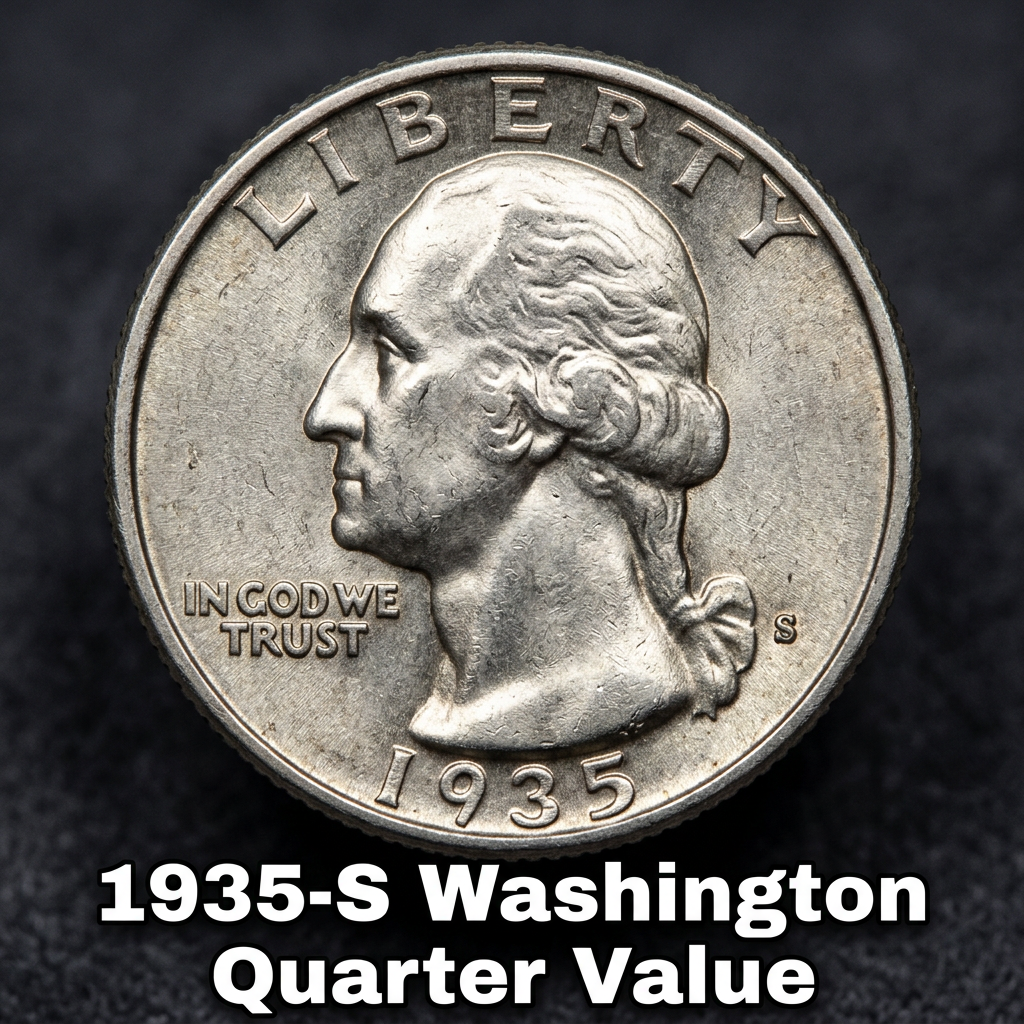 1935 S Washington Quarter Value Guide and Rarity Factors for Collectors