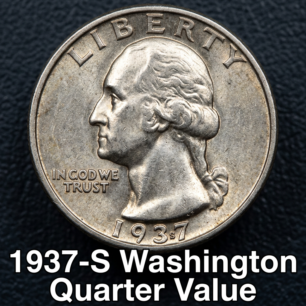 1937 S Washington Quarter Value and Price Guide for Collectors