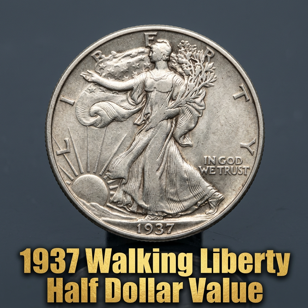 1937 Walking Liberty Half Dollar Value and Price Guide for Collectors