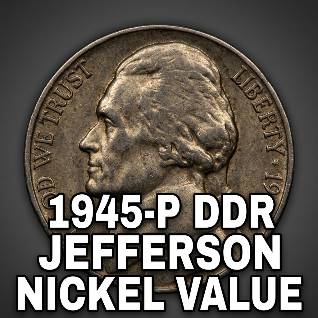 1945-P DDR Jefferson Nickel Value What Collectors and Everyday Finders Need to Know