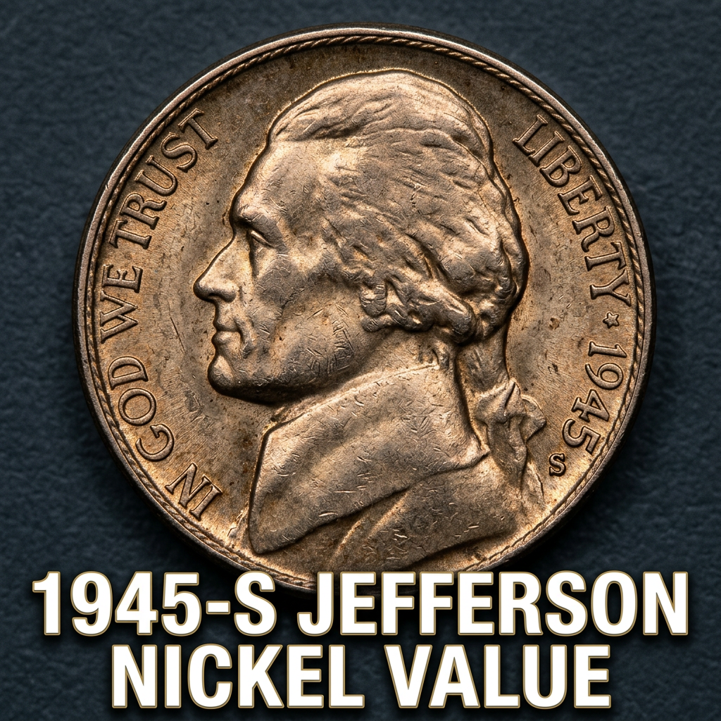 1945-S Jefferson Nickel Value What It's Worth and Why Collectors Care