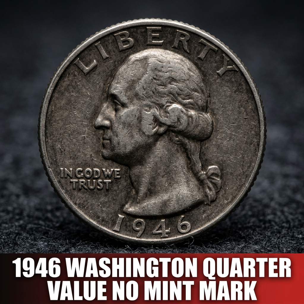 1946 Washington Quarter Value No Mint Mark What It's Worth Today