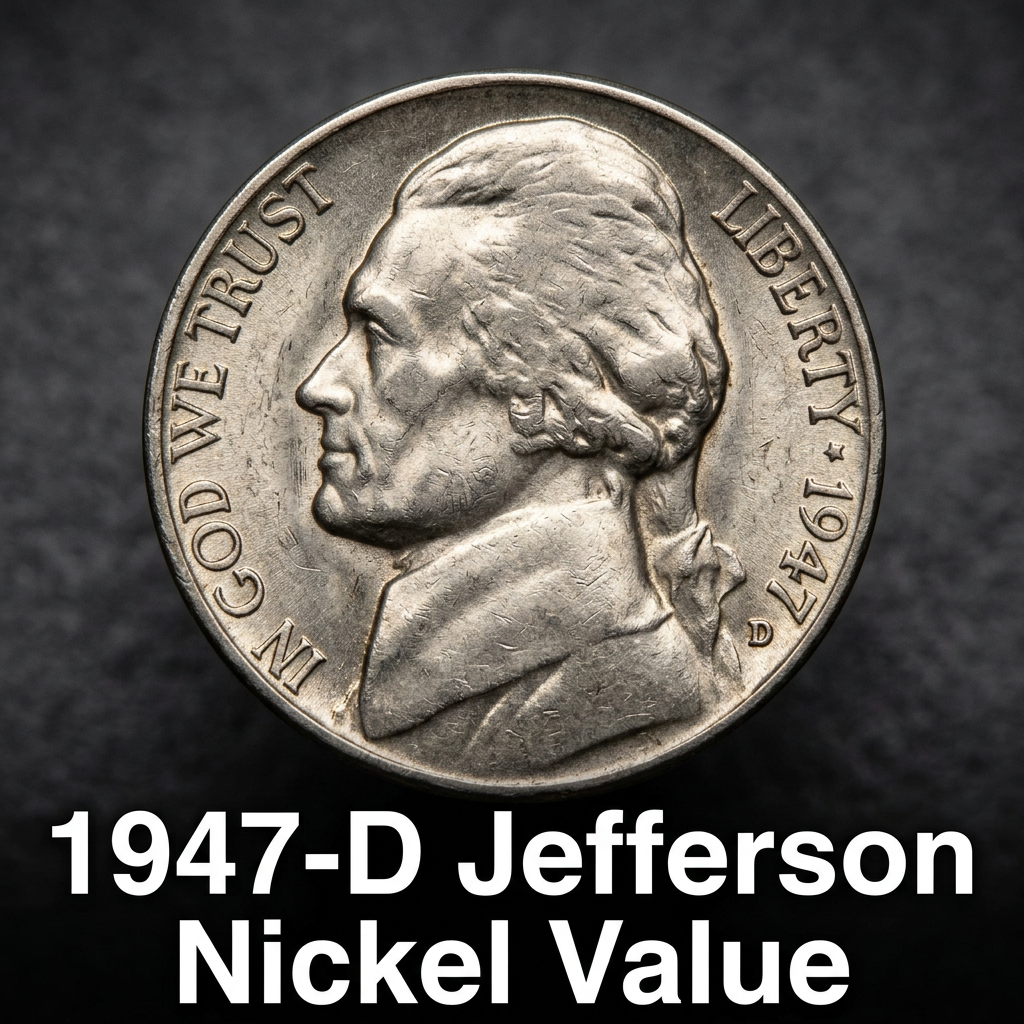 1947 D Jefferson Nickel Value and Complete Buyers Guide for Collectors