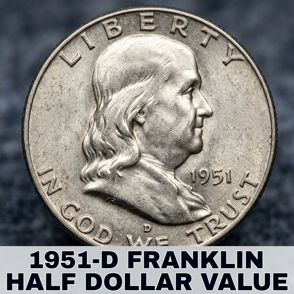 1951 D Franklin Half Dollar Value and Ultimate Collector Guide