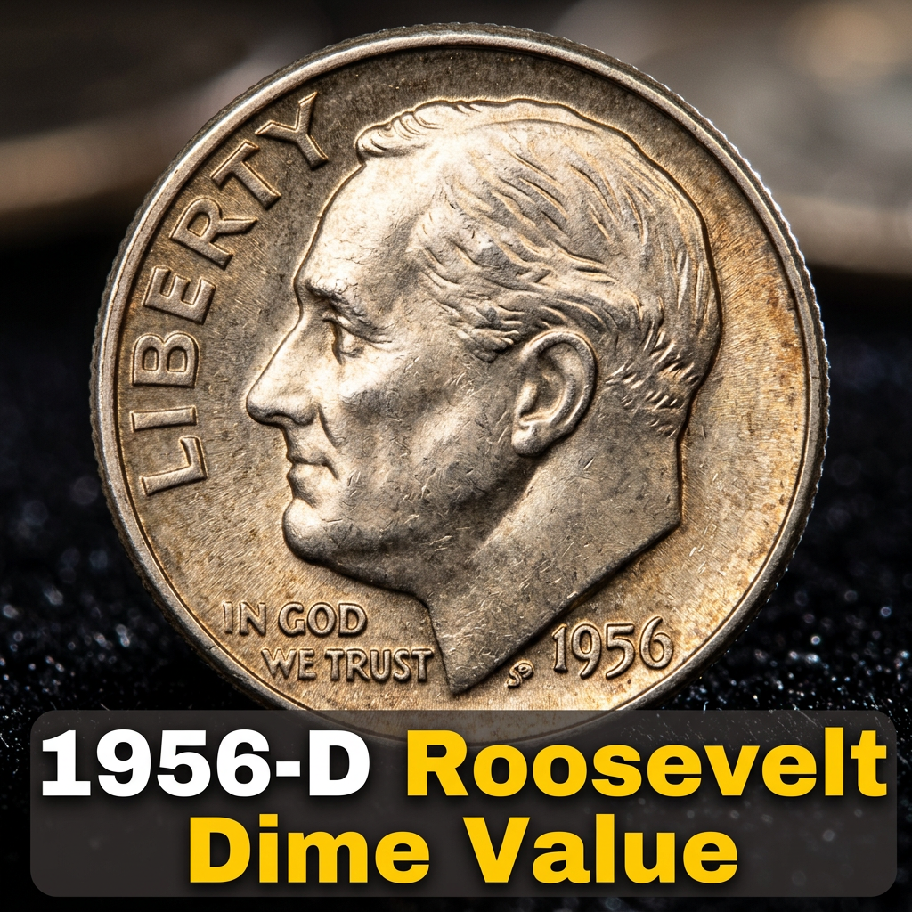1956 D Roosevelt Dime Value and Guide for Coin Collectors