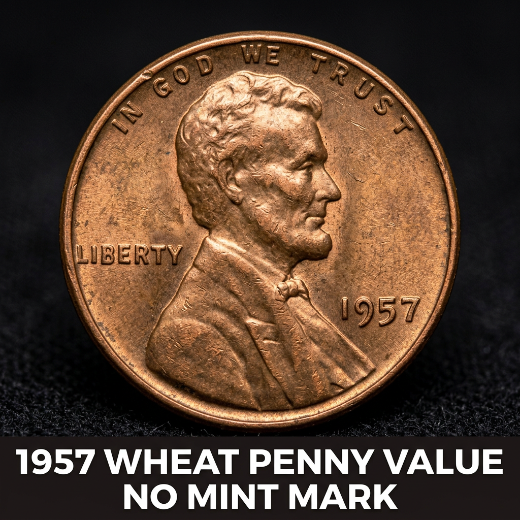 1957 Wheat Penny Value No Mint Mark — What It's Worth and Why Collectors Care