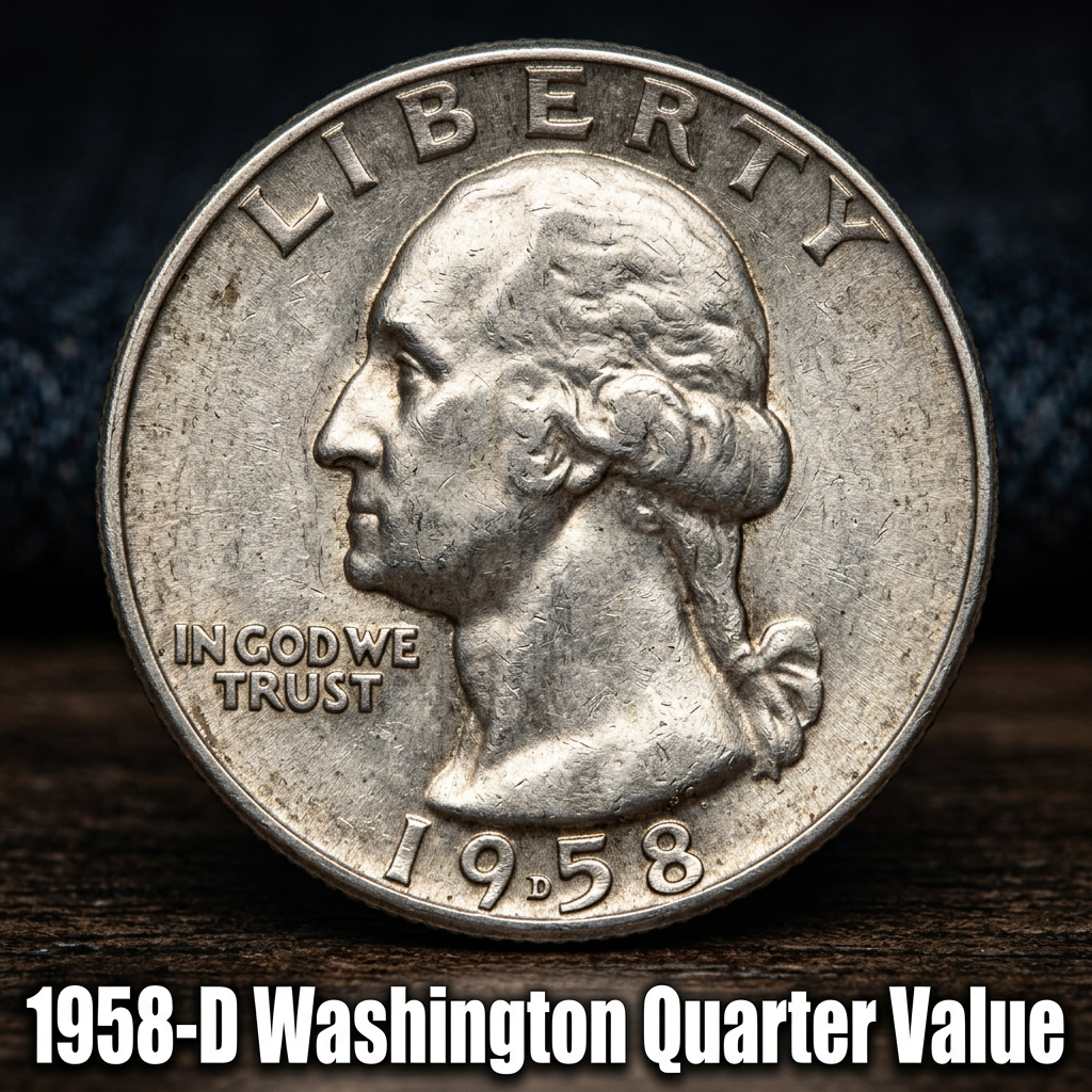 1958 D Washington Quarter Value and Complete Guide for Collectors