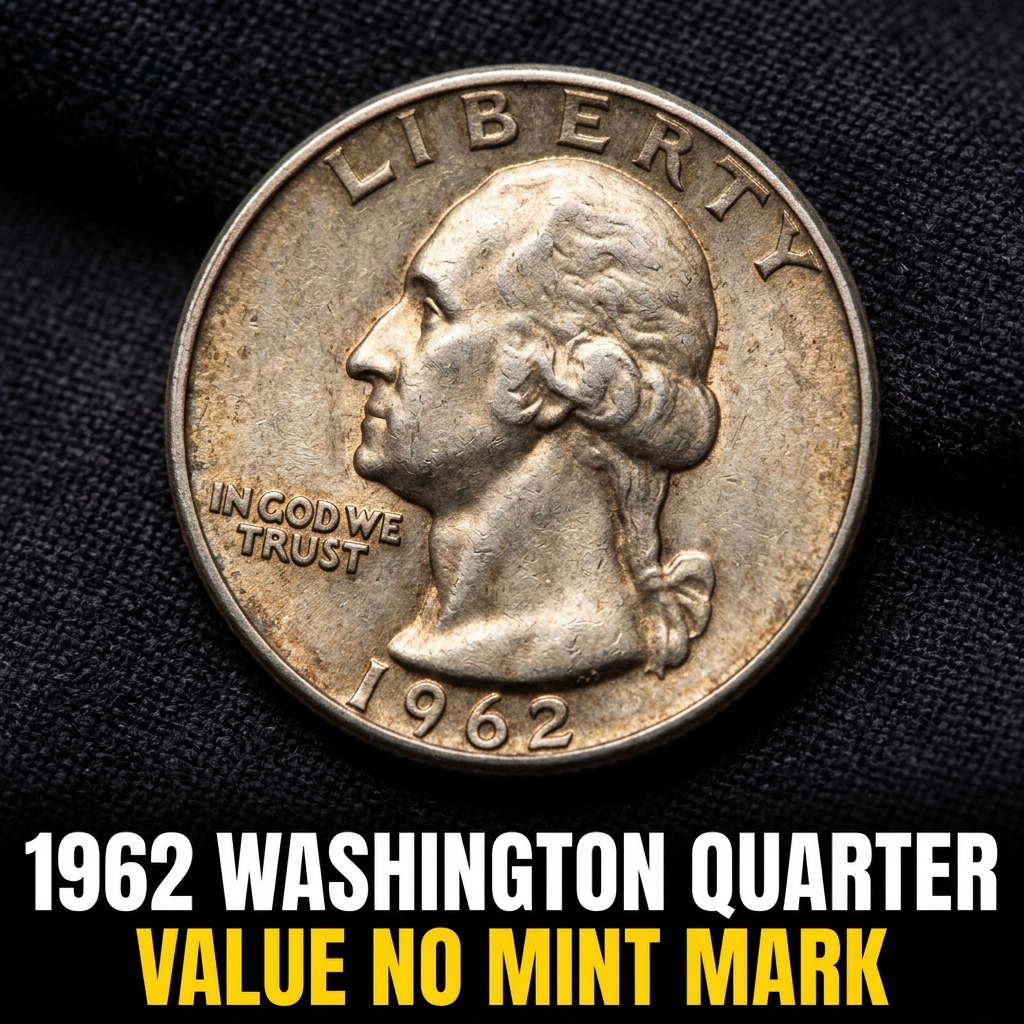 1962 Washington Quarter Value No Mint Mark and How Much It Is Worth Today