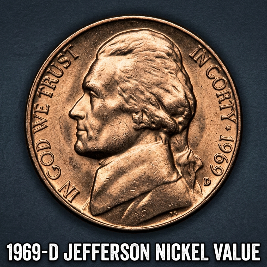 1969 D Jefferson Nickel Value and Complete Buyers Guide for Collectors