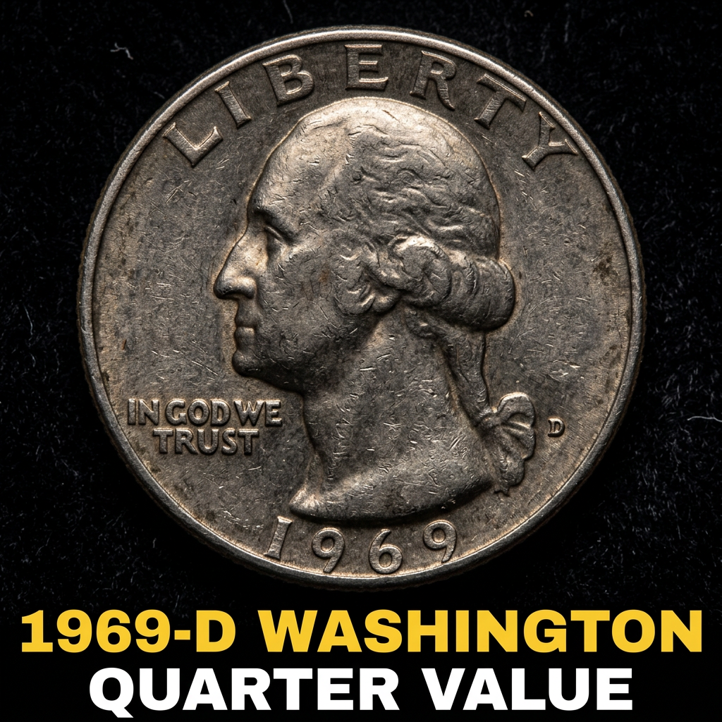 1969-D Washington Quarter Value and What It's Really Worth Today