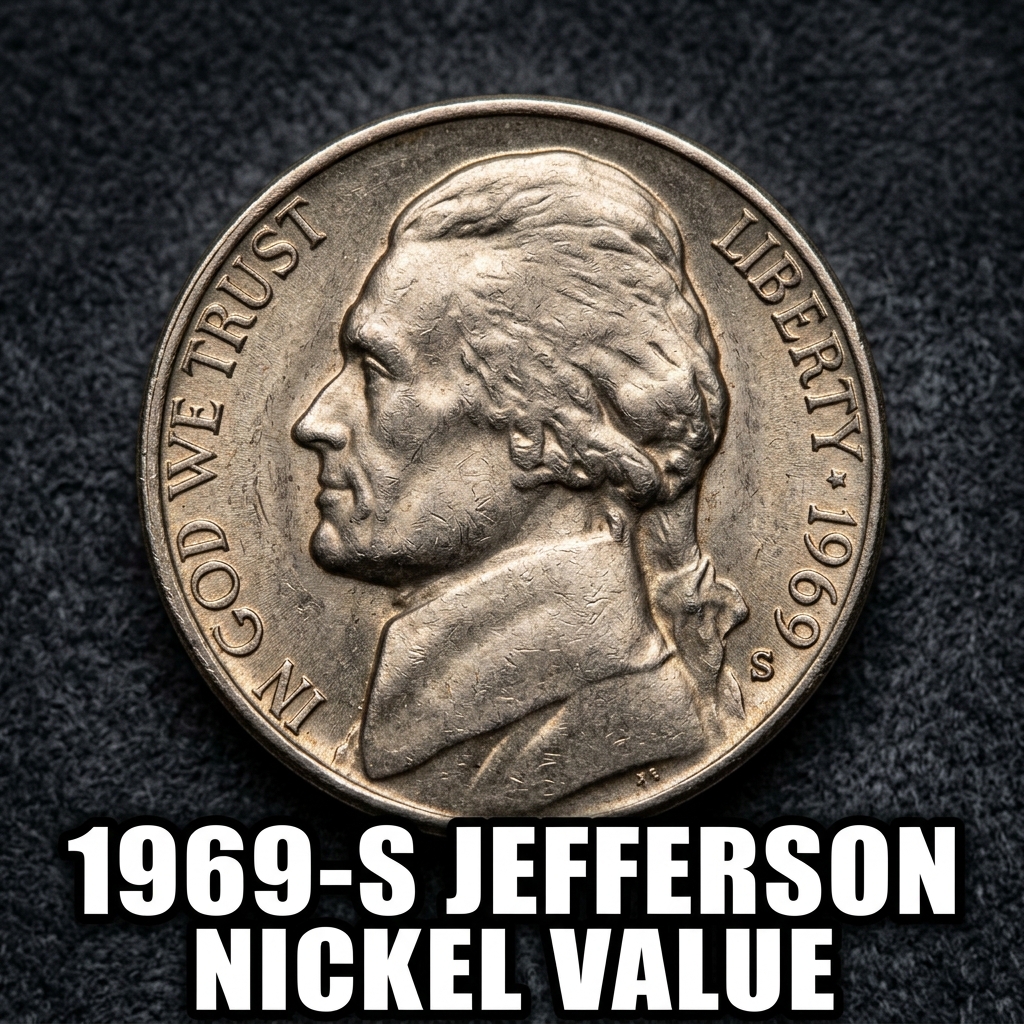 1969 S Jefferson Nickel Value Guide for Collectors and Pocket Change Hunters