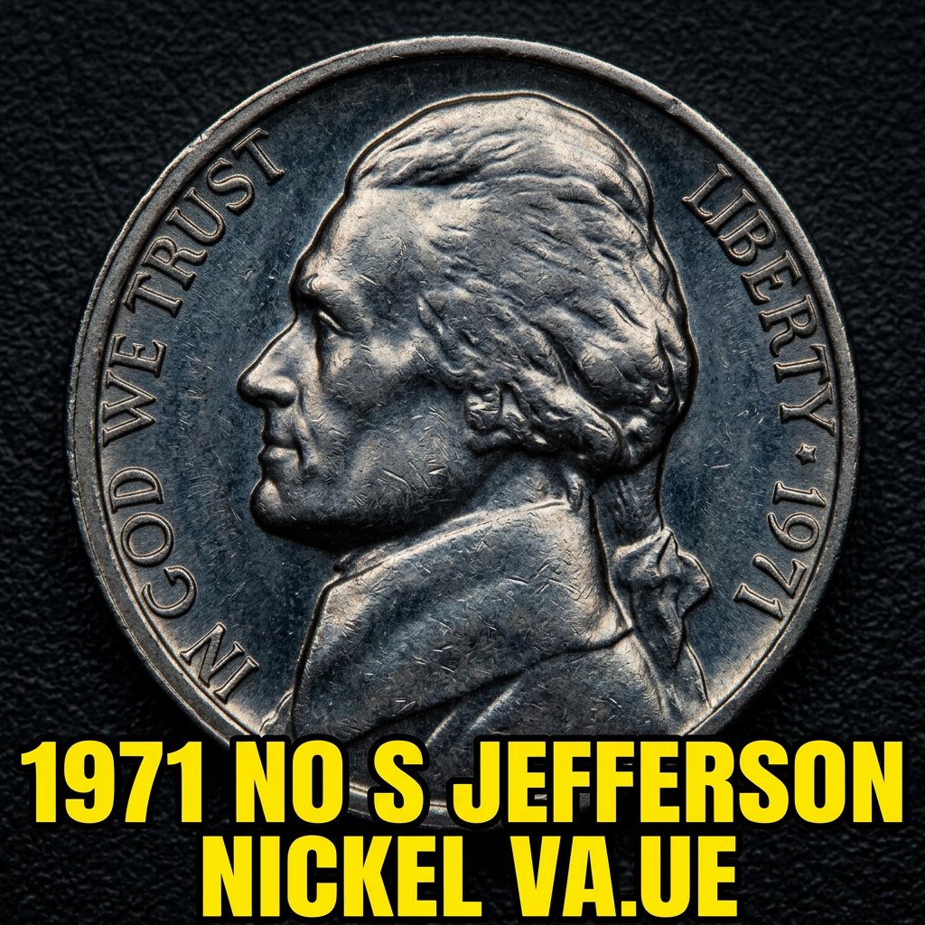 1971 No S Jefferson Nickel Value and Rare Error Coin Guide