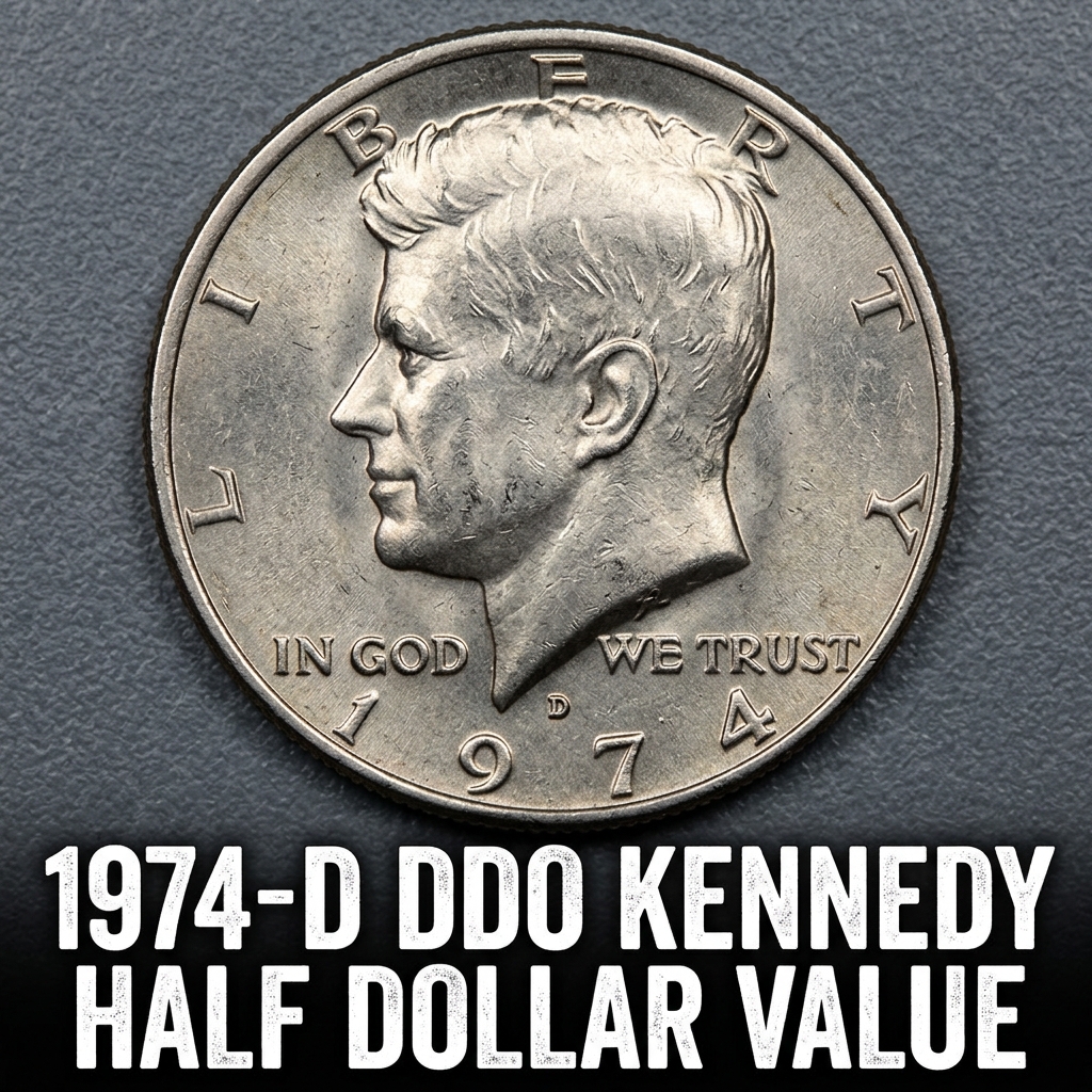 1974 D Doubled Die Obverse Kennedy Half Dollar Value Discovery Guide