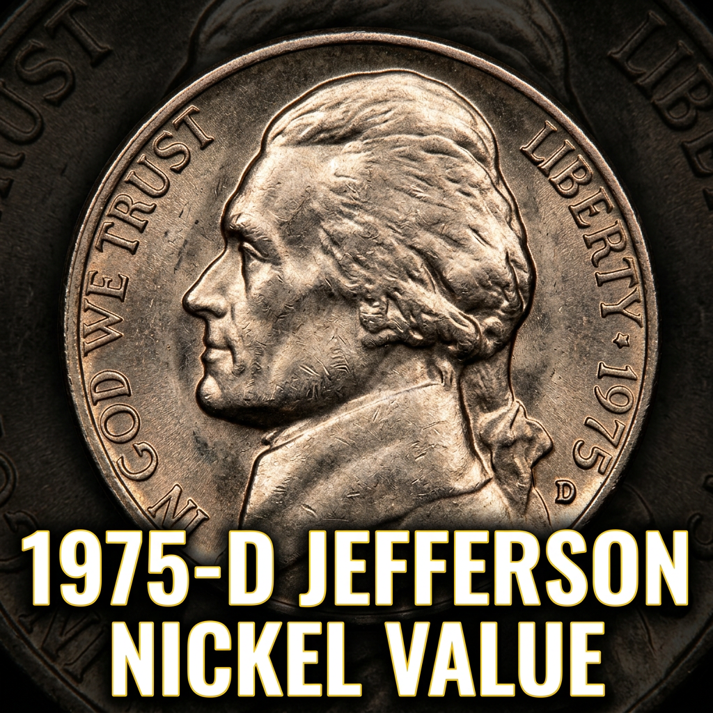 1975 D Jefferson Nickel Value and What You Should Look For in Your Pocket Change
