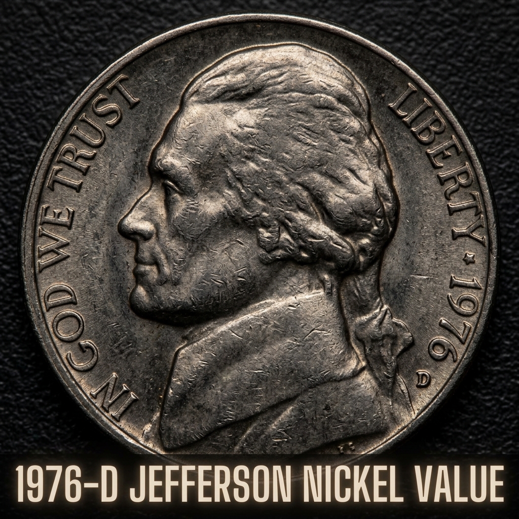 1976 D Jefferson Nickel Value and Complete Buyers Guide for Collectors