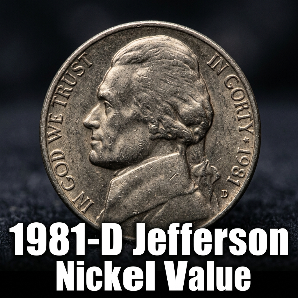 1981 D Jefferson Nickel Value and Complete Collectors Price Guide