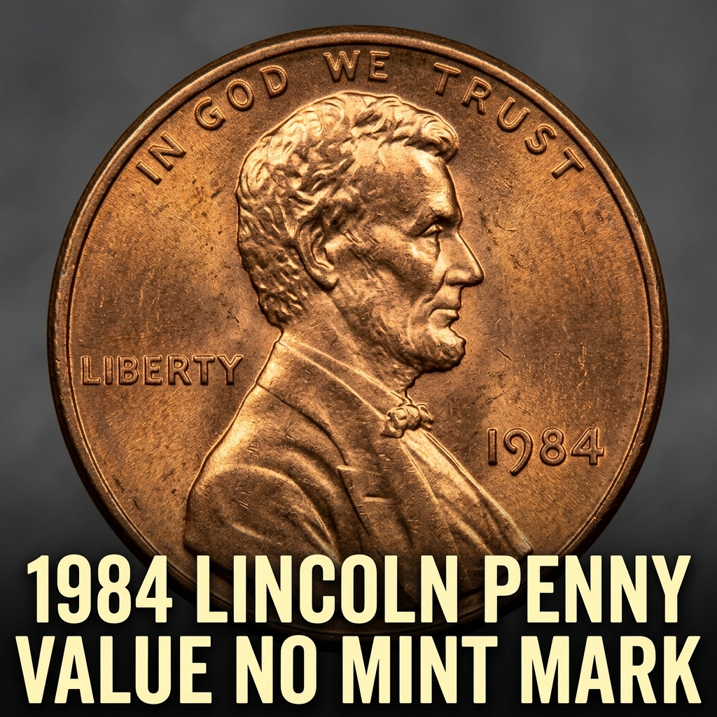 1984 Lincoln Penny Value No Mint Mark Worth and Error Guide