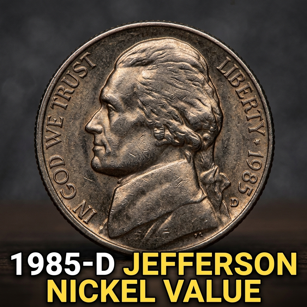 1985-D Jefferson Nickel Value What It's Worth and How to Find Out