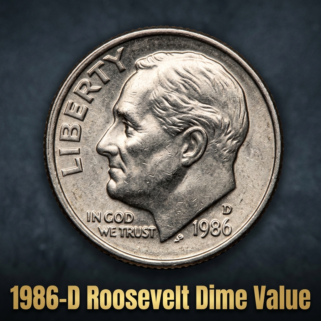 1986-D Roosevelt Dime Value What It's Worth and Why Collectors Care