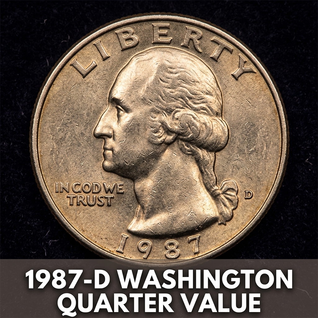 1987 D Washington Quarter Value and Complete Guide to Mint Condition Rarities