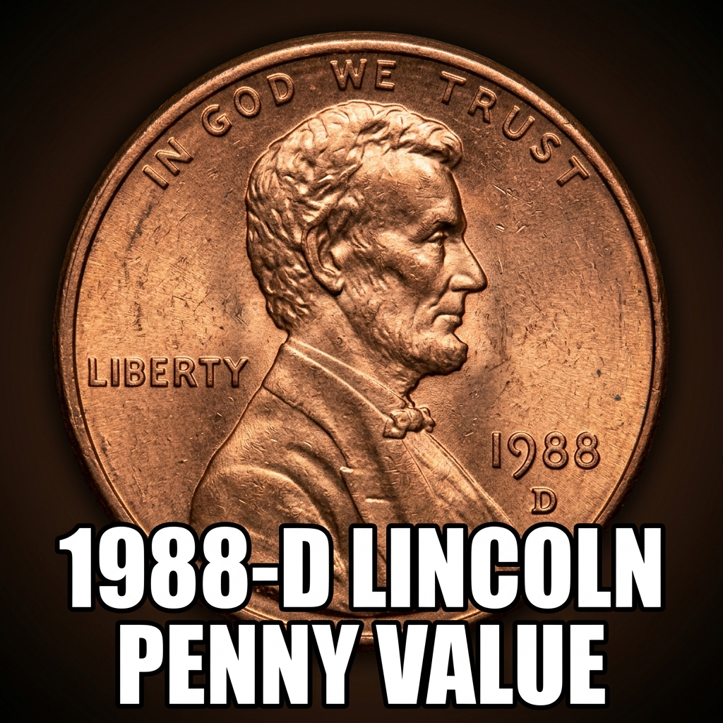 1988 D Lincoln Penny Value and Rare Errors That Make These Coins Worth More