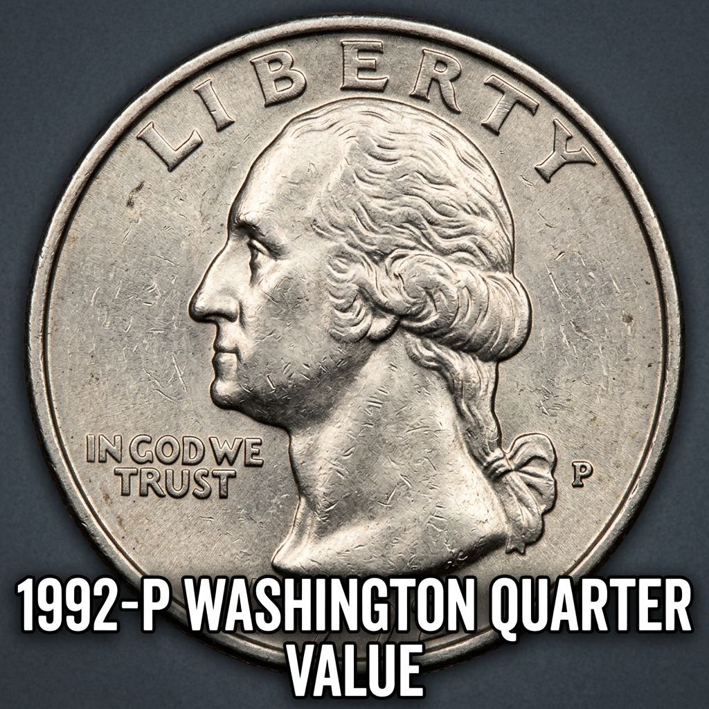 1992 P Washington Quarter Value and How to Tell if Your Coin Is Worth More Than Twenty Five Cents