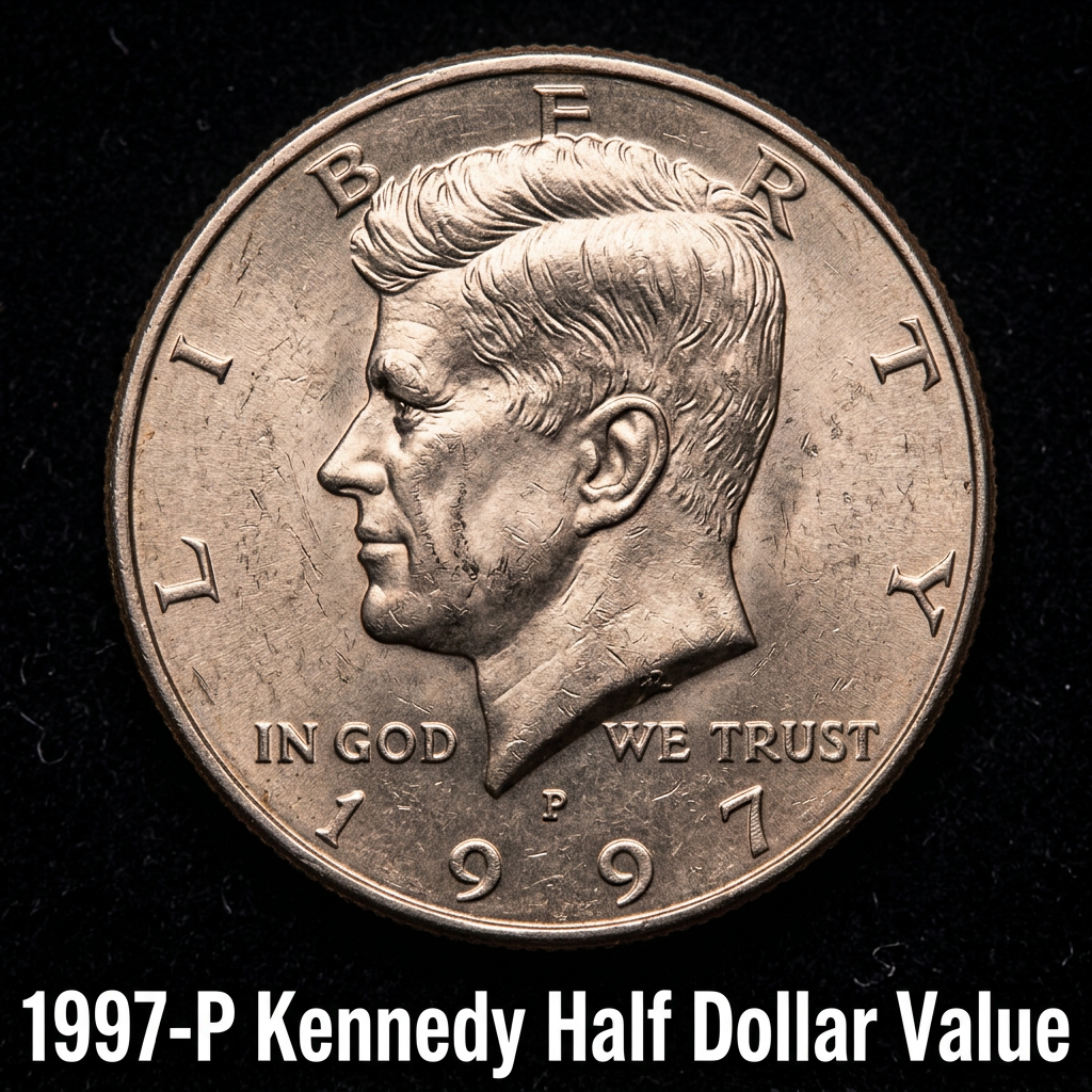 1997 P Kennedy Half Dollar Value and Collector Price Guide for Beginners