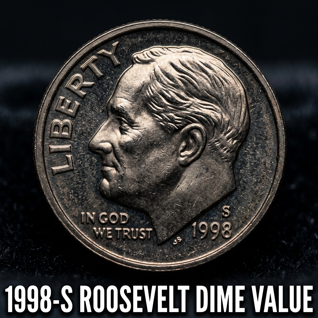 1998 S Roosevelt Dime Value Guide and History