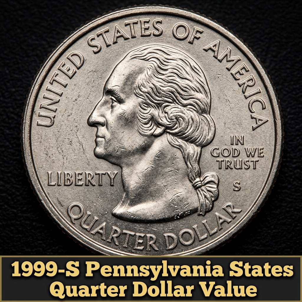 1999-S Pennsylvania State Quarter Value What It's Worth and Why Collectors Care