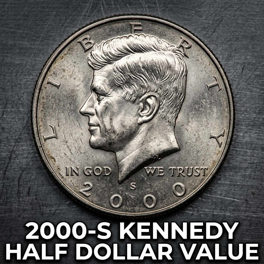 2000 S Kennedy Half Dollar Value and Collector Price Guide