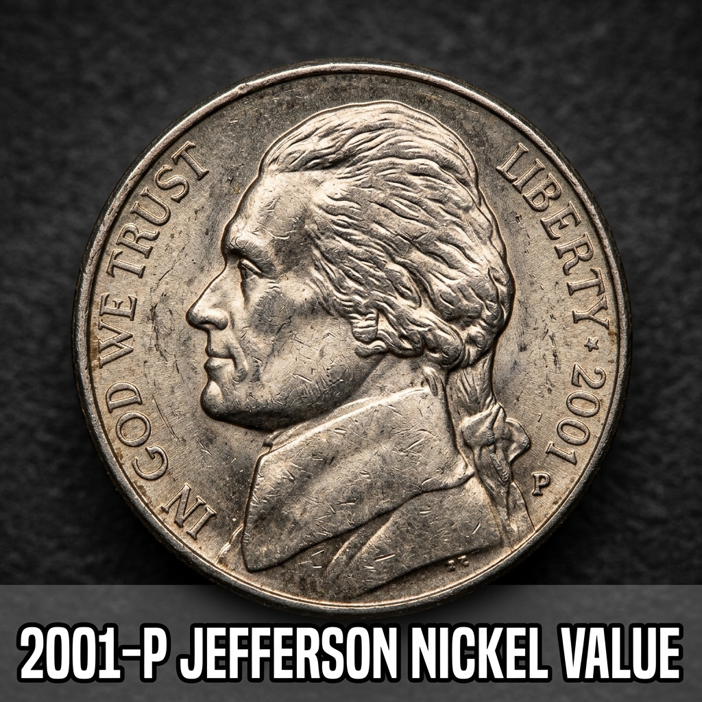 2001 P Jefferson Nickel Value and What Makes This Coin Worth Money
