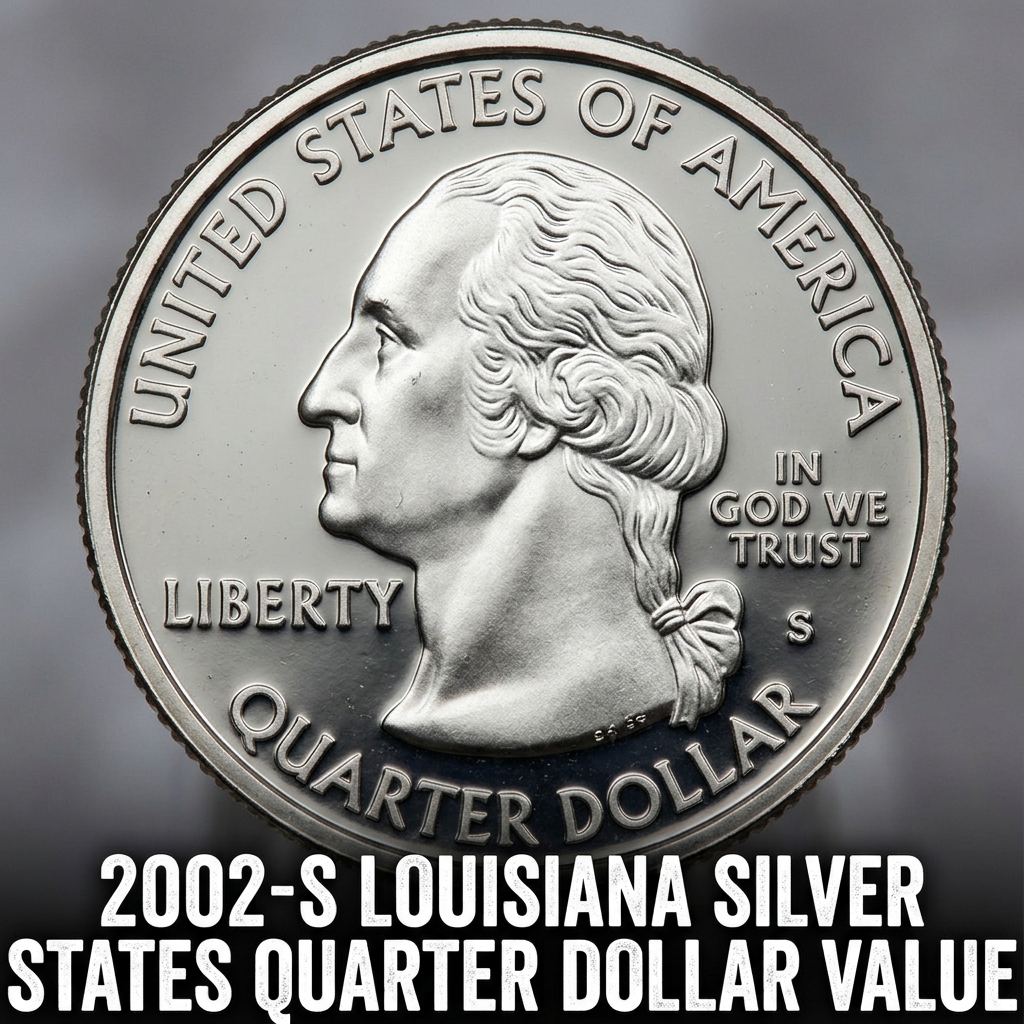 2002-S Louisiana Silver Proof Quarter Dollar Value and What Collectors Are Paying Today