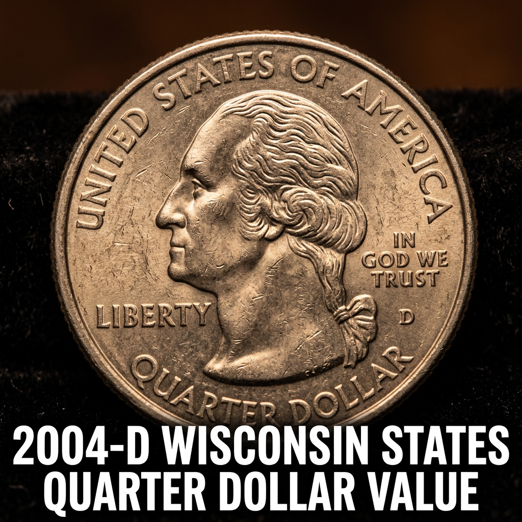 2004-D Wisconsin State Quarter Value What It's Really Worth and Why Some Are Worth Hundreds
