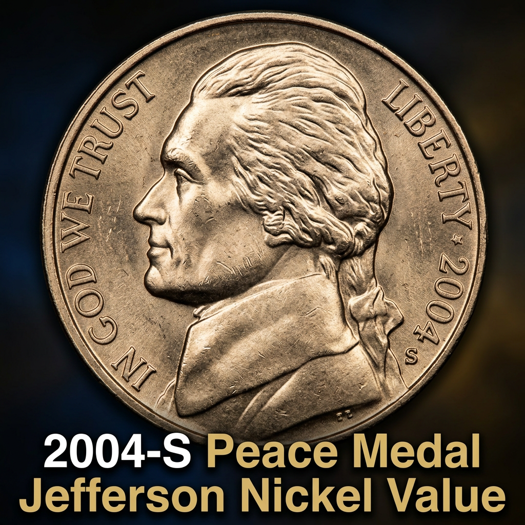 2004 S Peace Medal Jefferson Nickel Value Guide for Collectors