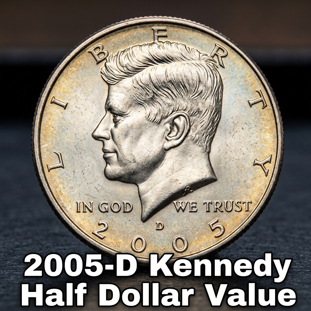 2005 D Kennedy Half Dollar Value and Collector Price Guide