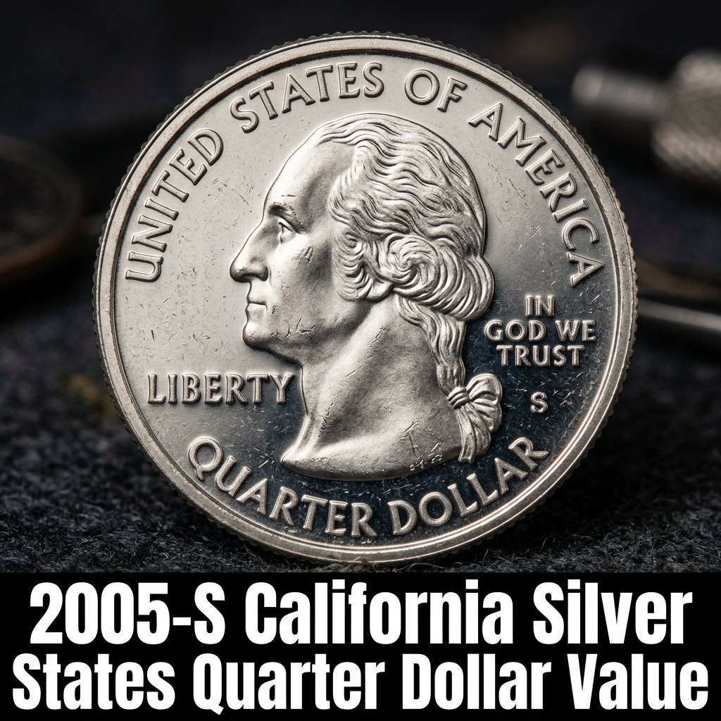 2005 S California Silver Proof Quarter Value and Collector Information