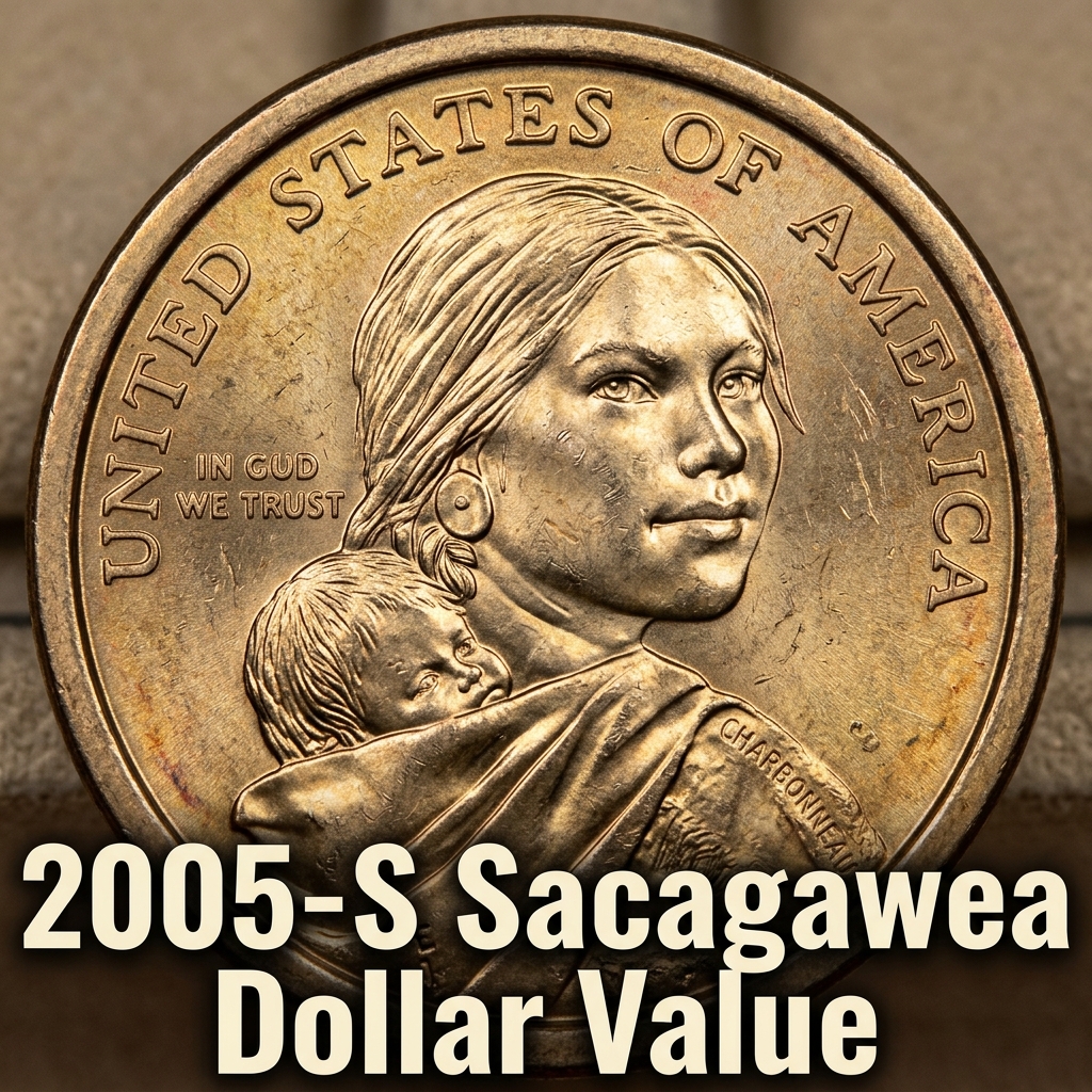 2005 S Sacagawea Dollar Value and What Your Golden Coin is Worth Today