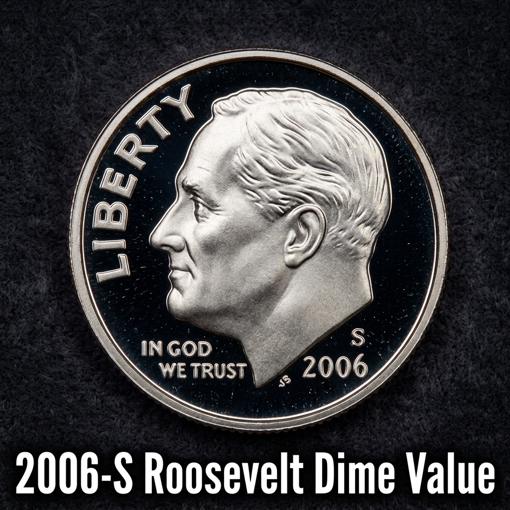 2006 S Roosevelt Dime Value Guide and Mint Mark Variations